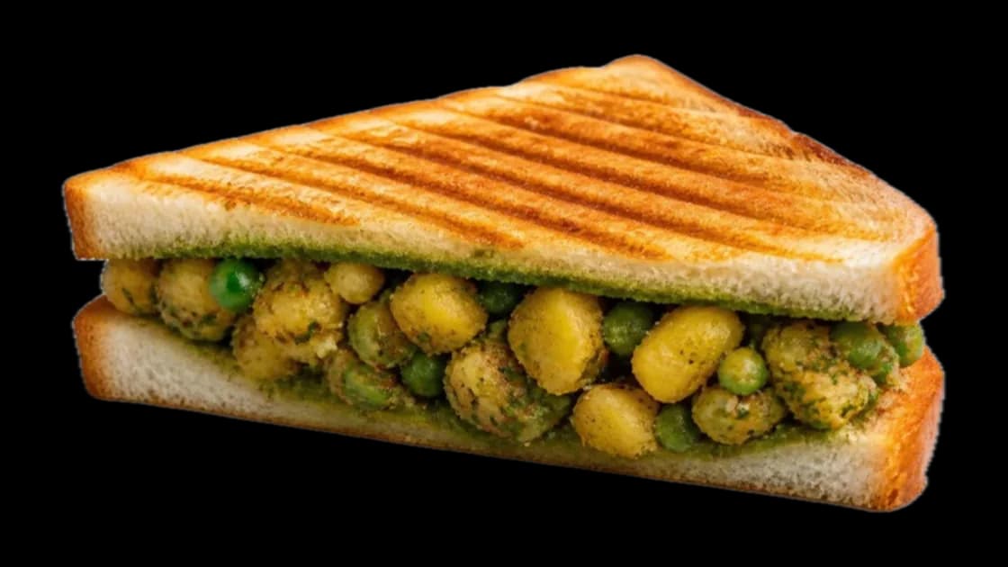 Aloo Matar Sandwich