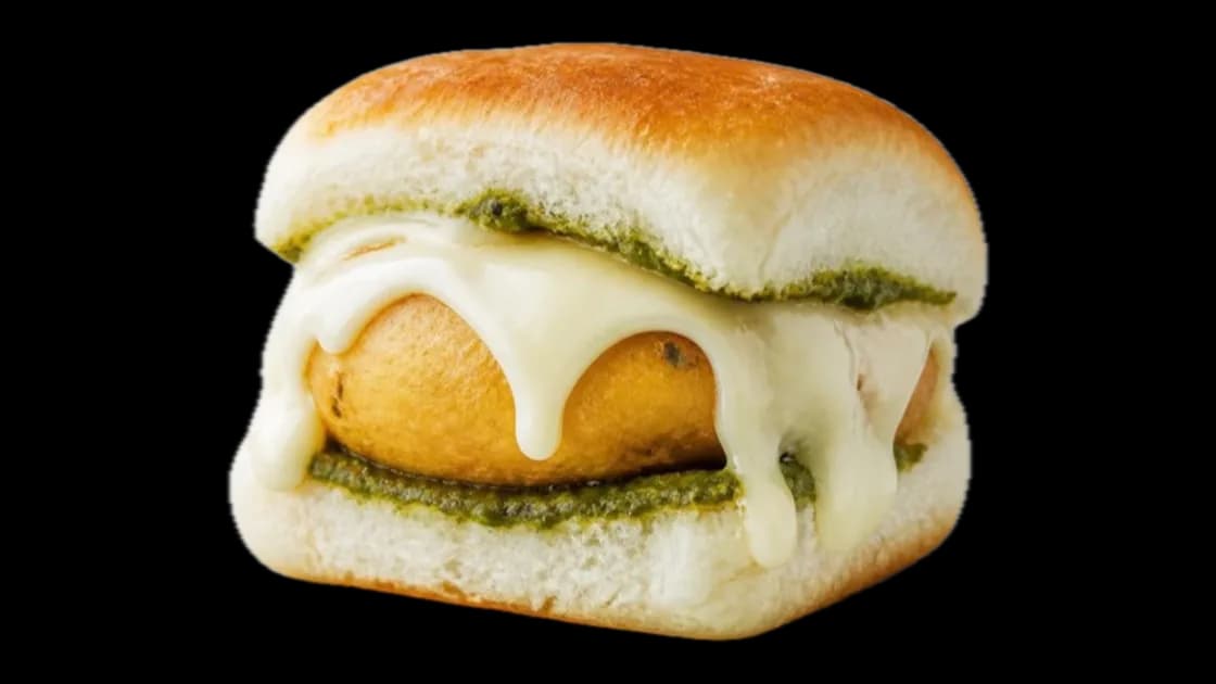Cheese Vada Pav